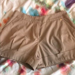khaki shorts